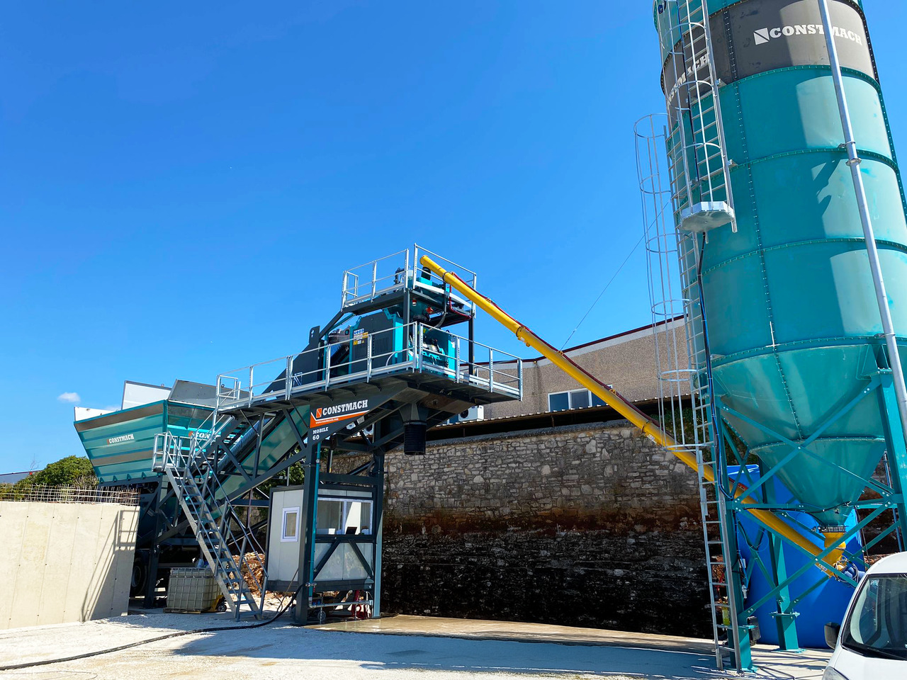 Ny Betongfabrik Constmach 60 m³/h Portable Concrete Batching Plant: bild 6 Ny Betongfabrik Constmach 60 m³/h Portable Concrete Batching Plant: bild 6