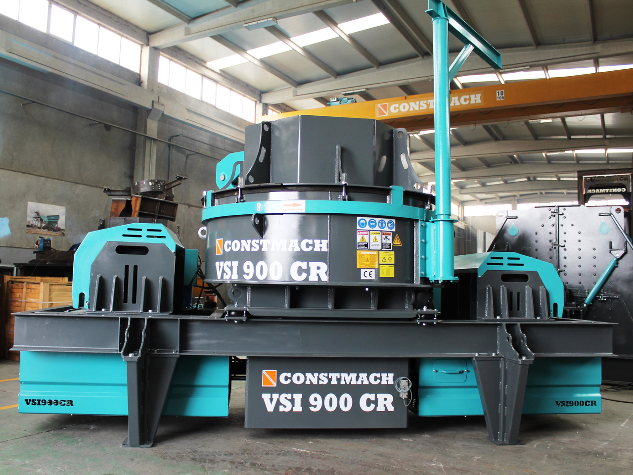 Constmach Concasseur à Percussion à Axe Vertical d'une Capacité de 65 à 400 T/H - Slagkross: bild 4 Constmach Concasseur à Percussion à Axe Vertical d'une Capacité de 65 à 400 T/H - Slagkross: bild 4