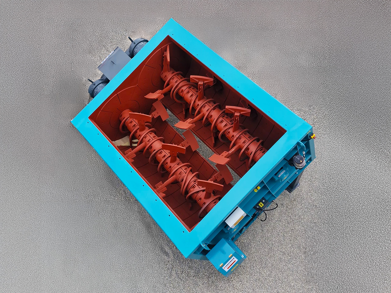 Constmach Doppelwellen-Betonmischer (Paddelmischer) - Betongblandare: bild 1 Constmach Doppelwellen-Betonmischer (Paddelmischer) - Betongblandare: bild 1