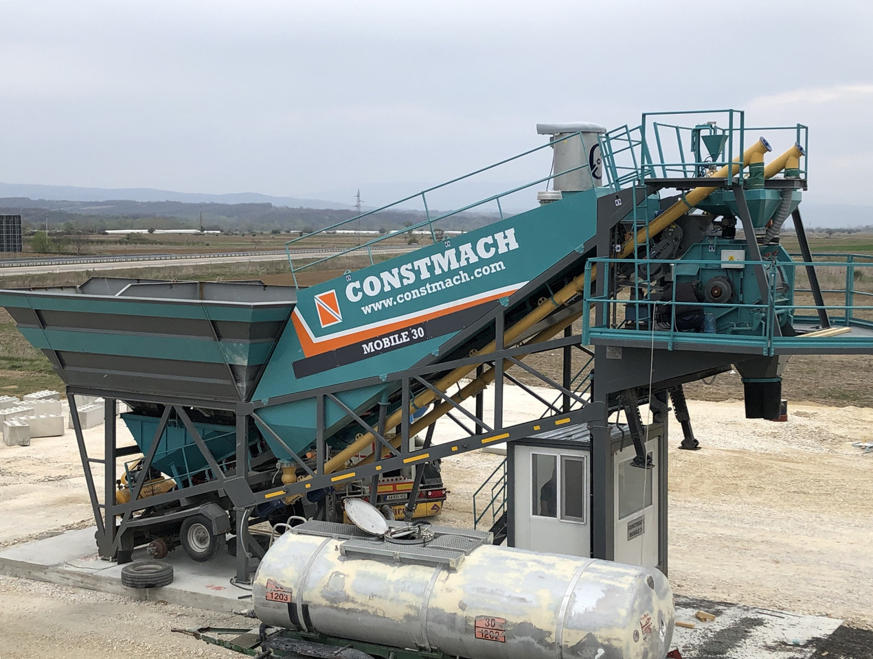 Constmach Mobile Betonmischanlage mit 30 m³/h - Betongfabrik: bild 5 Constmach Mobile Betonmischanlage mit 30 m³/h - Betongfabrik: bild 5