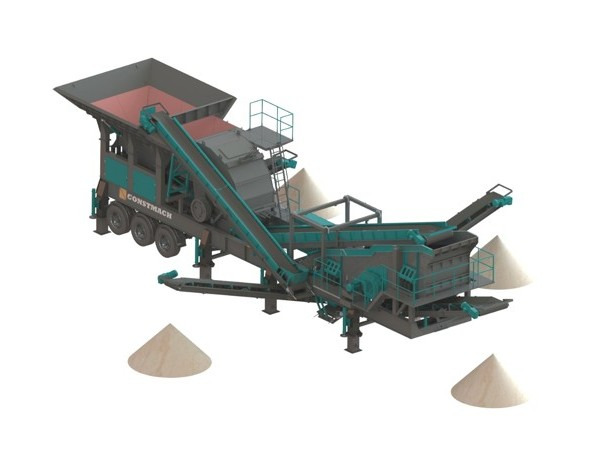 Constmach Mobile Limestone Crushing And Screening Plant With A Capacity Of 250-300 T/h - Mobilt krossverk: bild 1 Constmach Mobile Limestone Crushing And Screening Plant With A Capacity Of 250-300 T/h - Mobilt krossverk: bild 1