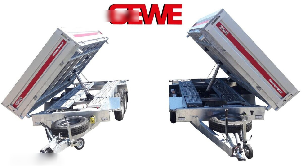 Gewe Kiper 3 stronny 3x1,8m - P3500 F/4 - Tippsläp: bild 2 Gewe Kiper 3 stronny 3x1,8m - P3500 F/4 - Tippsläp: bild 2