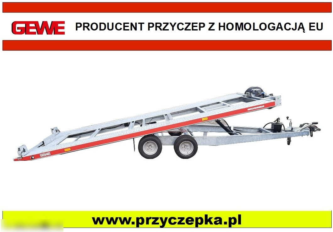 Gewe L3500 U/1, 5x2,1m - hydraulicznie uchylna - Biltransportsläp: bild 1 Gewe L3500 U/1, 5x2,1m - hydraulicznie uchylna - Biltransportsläp: bild 1