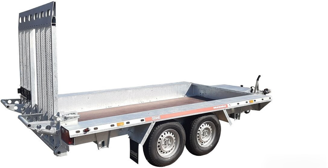 Gewe P3500 E/1 Przyczepa pod minikoparkę 3,5x1,6m SUPER MOCNA! - Maskinsläp: bild 3 Gewe P3500 E/1 Przyczepa pod minikoparkę 3,5x1,6m SUPER MOCNA! - Maskinsläp: bild 3