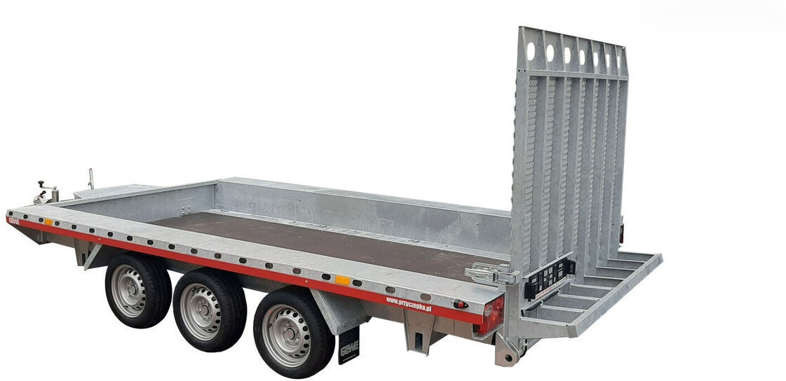 Gewe Przyczepa pod minikoparkę 4x1,8m - 3osiowa, B3500 E/1 - Maskinsläp: bild 5 Gewe Przyczepa pod minikoparkę 4x1,8m - 3osiowa, B3500 E/1 - Maskinsläp: bild 5