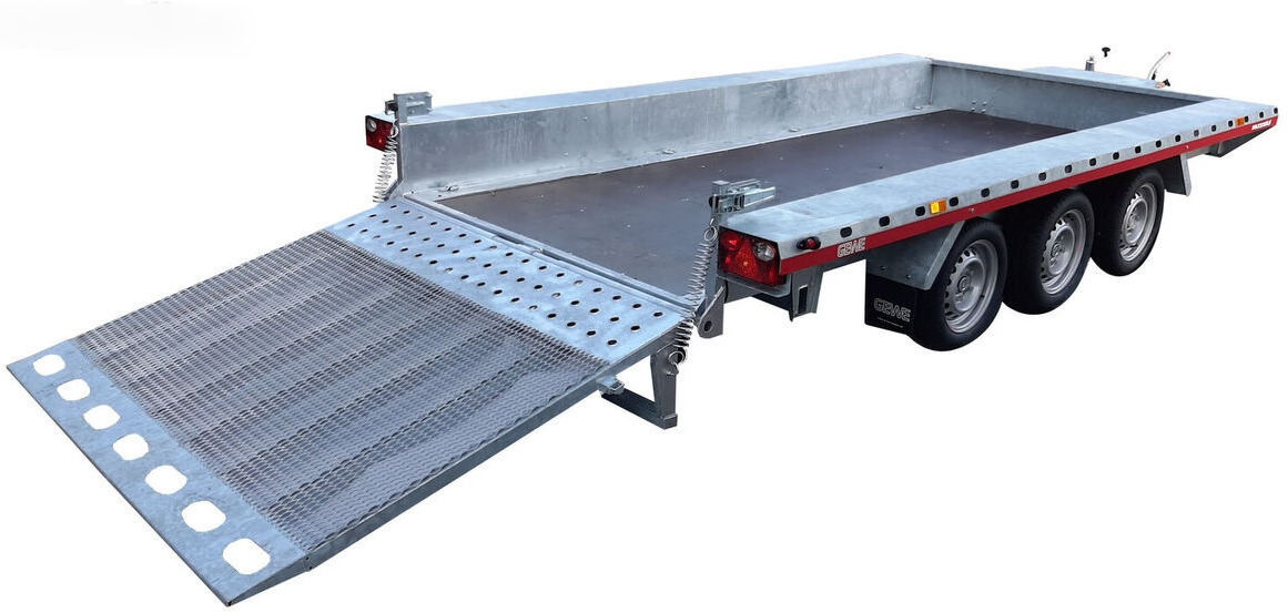 Gewe Przyczepa pod minikoparkę 4x1,8m - 3osiowa, B3500 E/1 - Maskinsläp: bild 3 Gewe Przyczepa pod minikoparkę 4x1,8m - 3osiowa, B3500 E/1 - Maskinsläp: bild 3