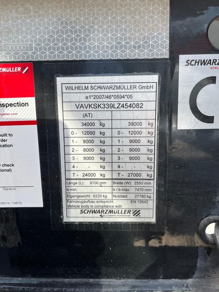 Schwarzmüller Hardox - Tippbil semitrailer: bild 4 Schwarzmüller Hardox - Tippbil semitrailer: bild 4