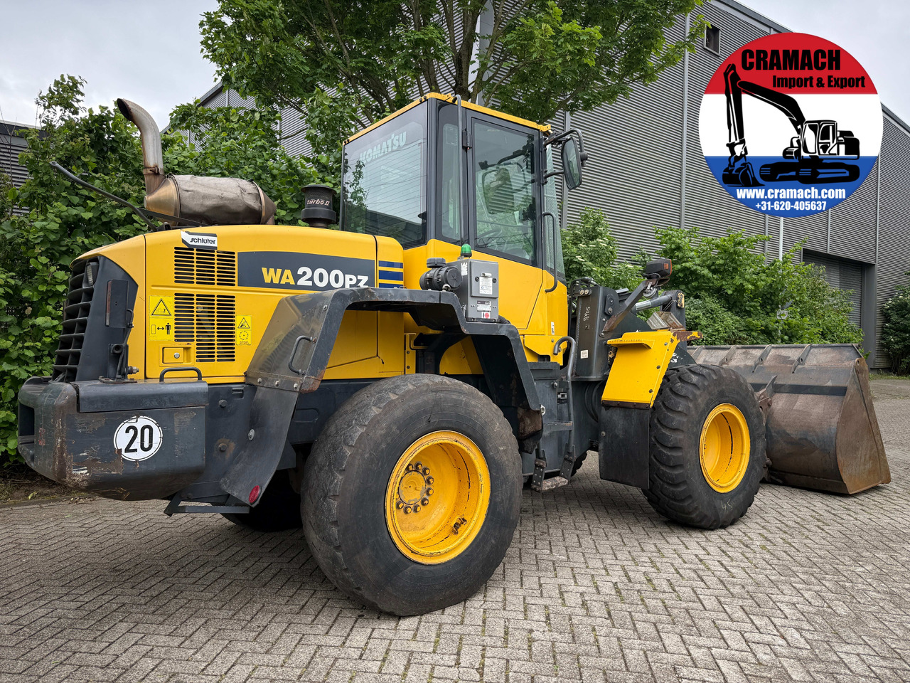 KOMATSU WA200PZ-6 - Hjullastare: bild 1 KOMATSU WA200PZ-6 - Hjullastare: bild 1