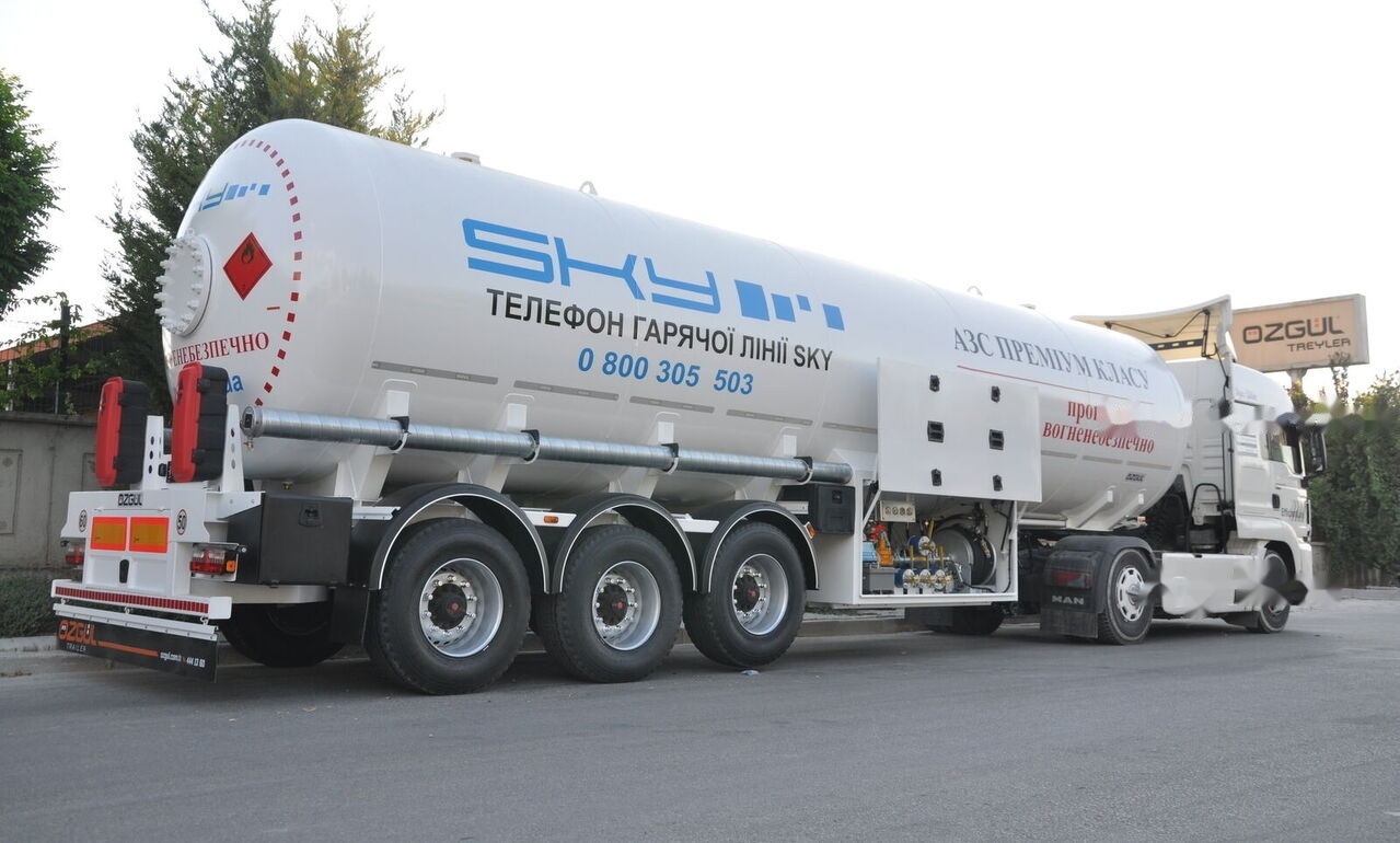 Özgül GAS TANKER SEMI TRAILER - Tanktrailer: bild 3 Özgül GAS TANKER SEMI TRAILER - Tanktrailer: bild 3
