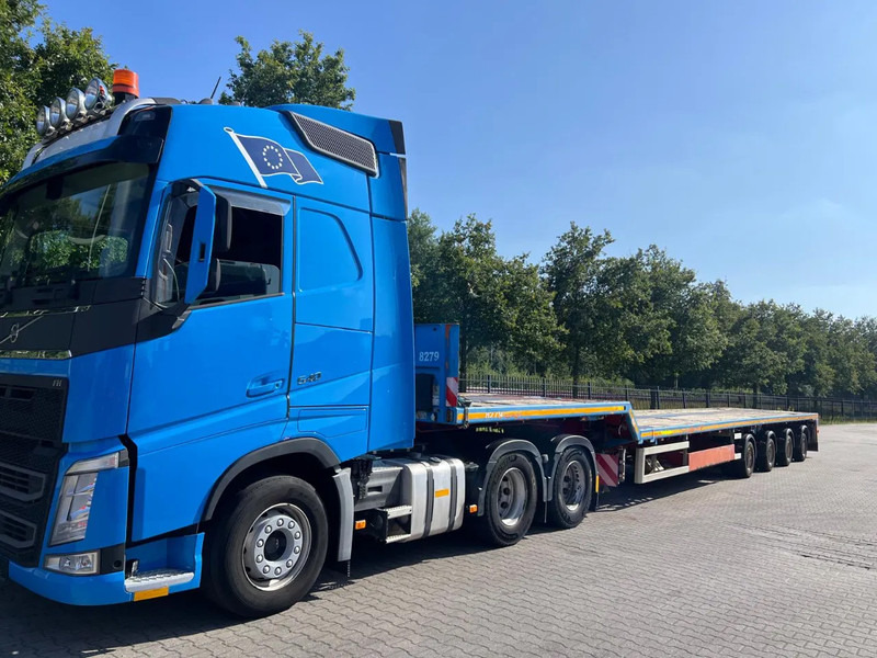 Faymonville SPZ-4AAX Double Extendable Semi Low Loader - Låg lastare semitrailer: bild 1 Faymonville SPZ-4AAX Double Extendable Semi Low Loader - Låg lastare semitrailer: bild 1