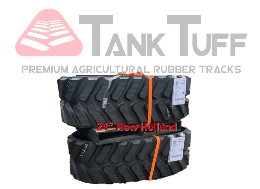NEW HOLLAND - Chenilles agricoles en caoutchouc GTW TankTuff - Larvband för Skördetröska: bild 1 NEW HOLLAND - Chenilles agricoles en caoutchouc GTW TankTuff - Larvband för Skördetröska: bild 1