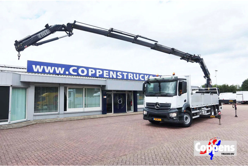Mercedes-Benz ANTOS 2830 Kraanwagen open Laadbak Fassi F295 + FLY-JIB - Kranbil: bild 1 Mercedes-Benz ANTOS 2830 Kraanwagen open Laadbak Fassi F295 + FLY-JIB - Kranbil: bild 1