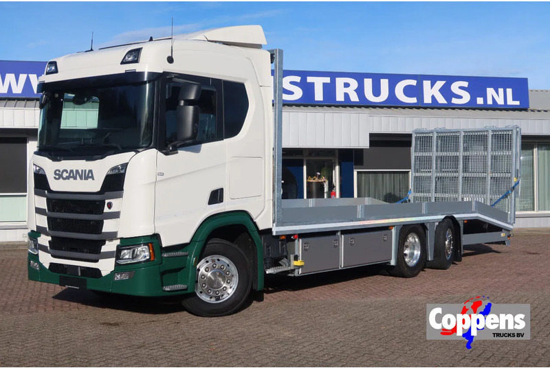Scania R500 NGS Machine oprijwagen Stuur as. - Biltransportbil lastbil: bild 1 Scania R500 NGS Machine oprijwagen Stuur as. - Biltransportbil lastbil: bild 1