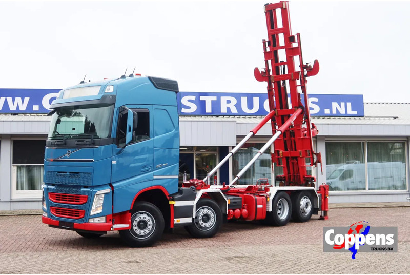 Volvo FH 460 Hooklift 8x2 Haakarm. 3x Steering axle - Lastbil med kabelsystem: bild 1 Volvo FH 460 Hooklift 8x2 Haakarm. 3x Steering axle - Lastbil med kabelsystem: bild 1
