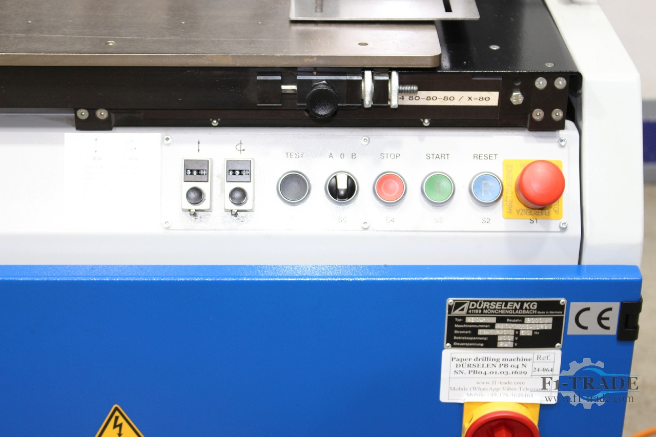 Dürselen PB 04 - Tryckmaskin: bild 4 Dürselen PB 04 - Tryckmaskin: bild 4