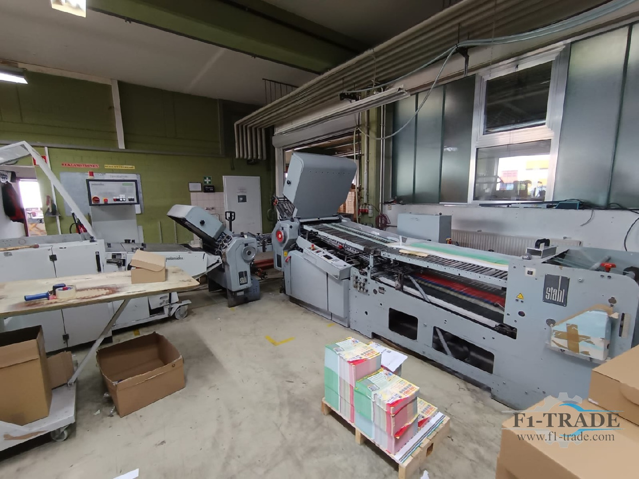 Heidelberg Stahlfolder TD66/6-4-2 - Vikmaskin: bild 1 Heidelberg Stahlfolder TD66/6-4-2 - Vikmaskin: bild 1