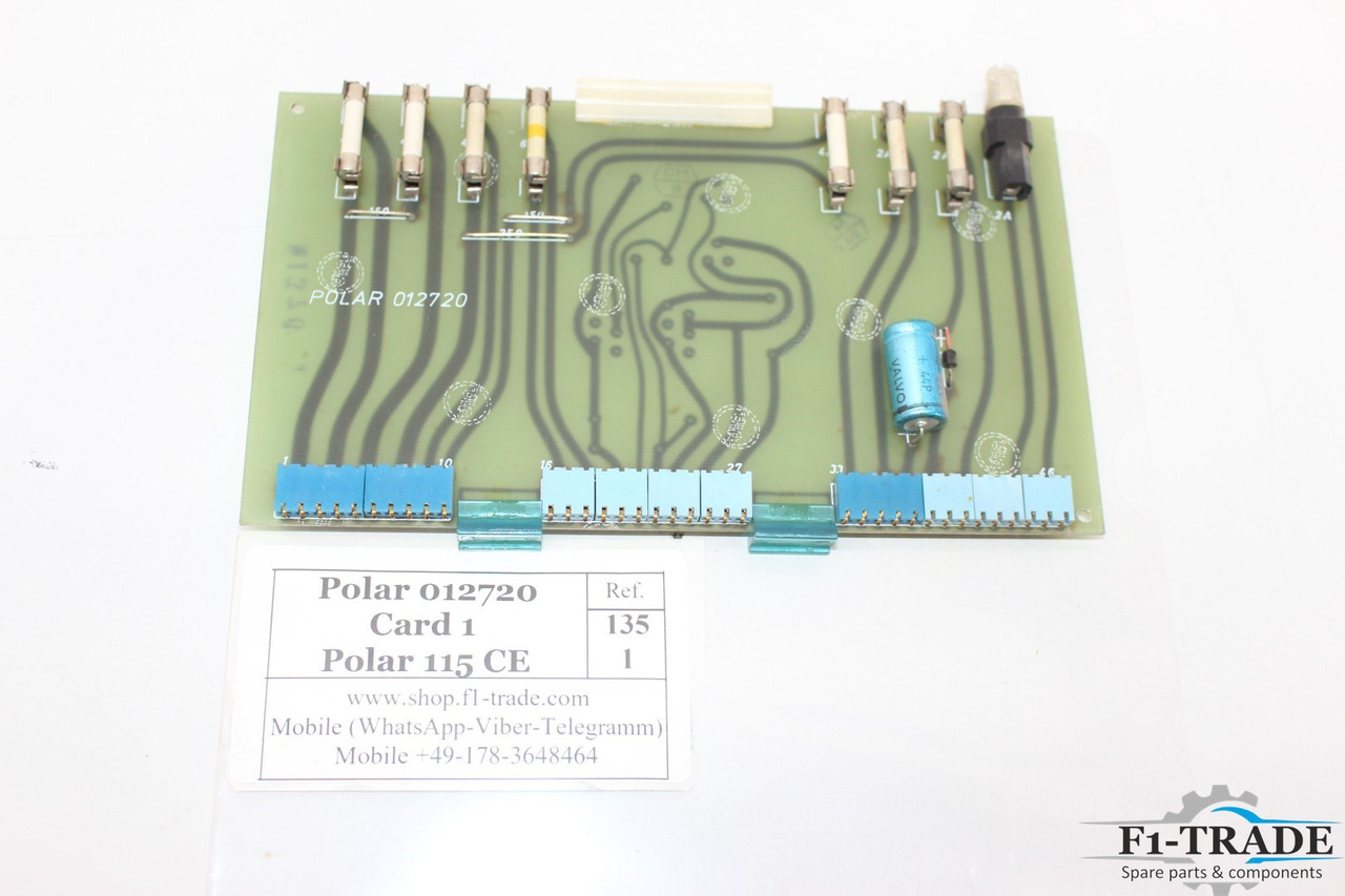 Polar 115 CE - Pappersskärmaskin: bild 1 Polar 115 CE - Pappersskärmaskin: bild 1