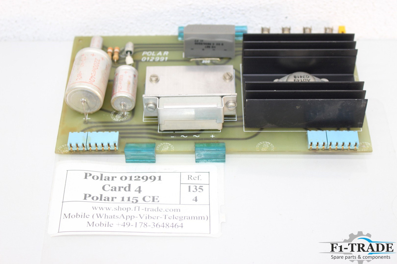 Polar 115 CE - Pappersskärmaskin: bild 2 Polar 115 CE - Pappersskärmaskin: bild 2