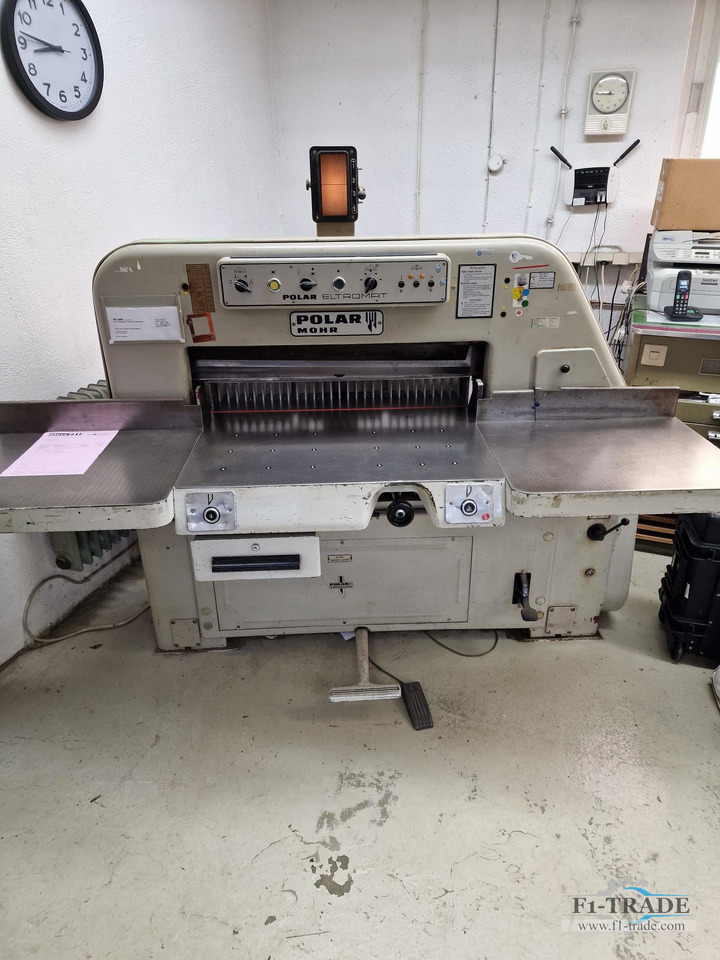 Polar 82 EL - Pappersskärmaskin: bild 1 Polar 82 EL - Pappersskärmaskin: bild 1