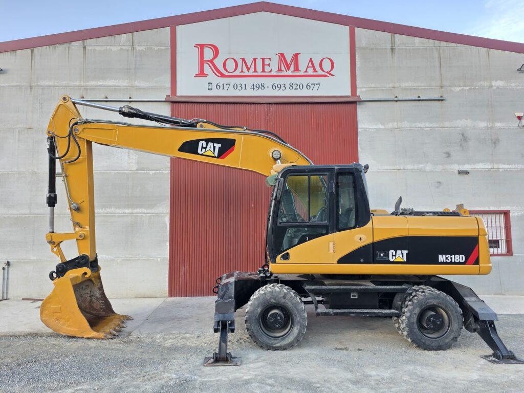 CAT M318D - Grävmaskin på däck: bild 1 CAT M318D - Grävmaskin på däck: bild 1