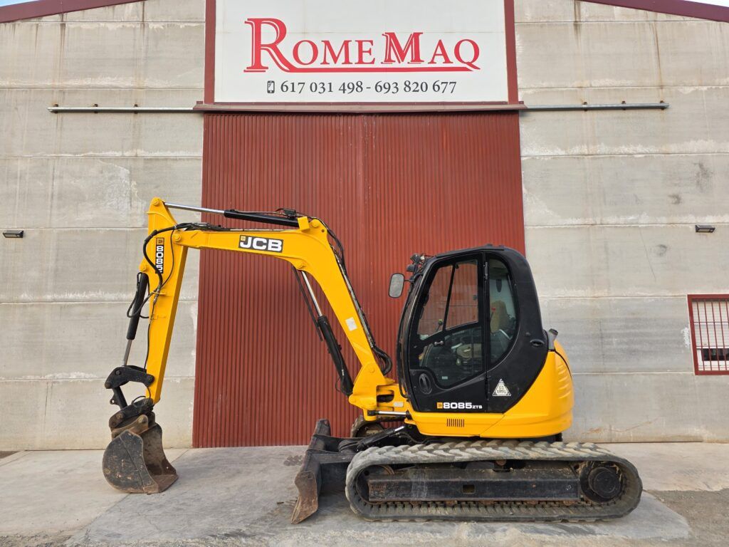 JCB 8085ZTS - Minigrävmaskin: bild 1 JCB 8085ZTS - Minigrävmaskin: bild 1