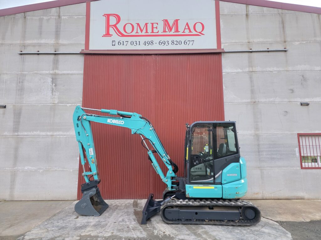 KOBELCO SK55SRK-6E - Minigrävmaskin: bild 1 KOBELCO SK55SRK-6E - Minigrävmaskin: bild 1