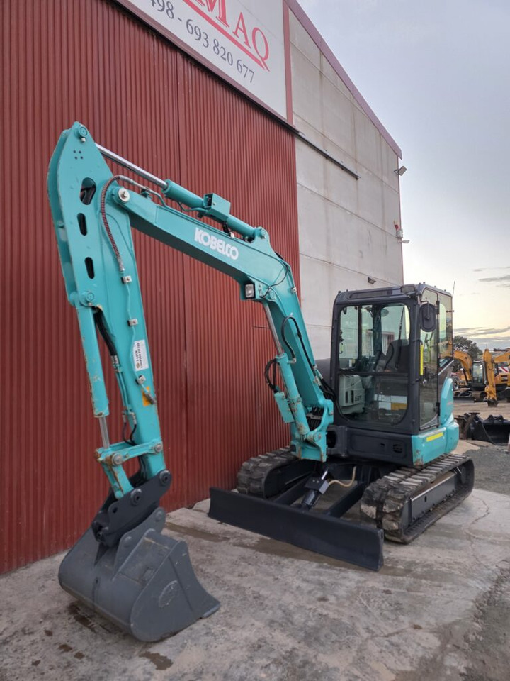 KOBELCO SK55SRK-6E - Minigrävmaskin: bild 2 KOBELCO SK55SRK-6E - Minigrävmaskin: bild 2