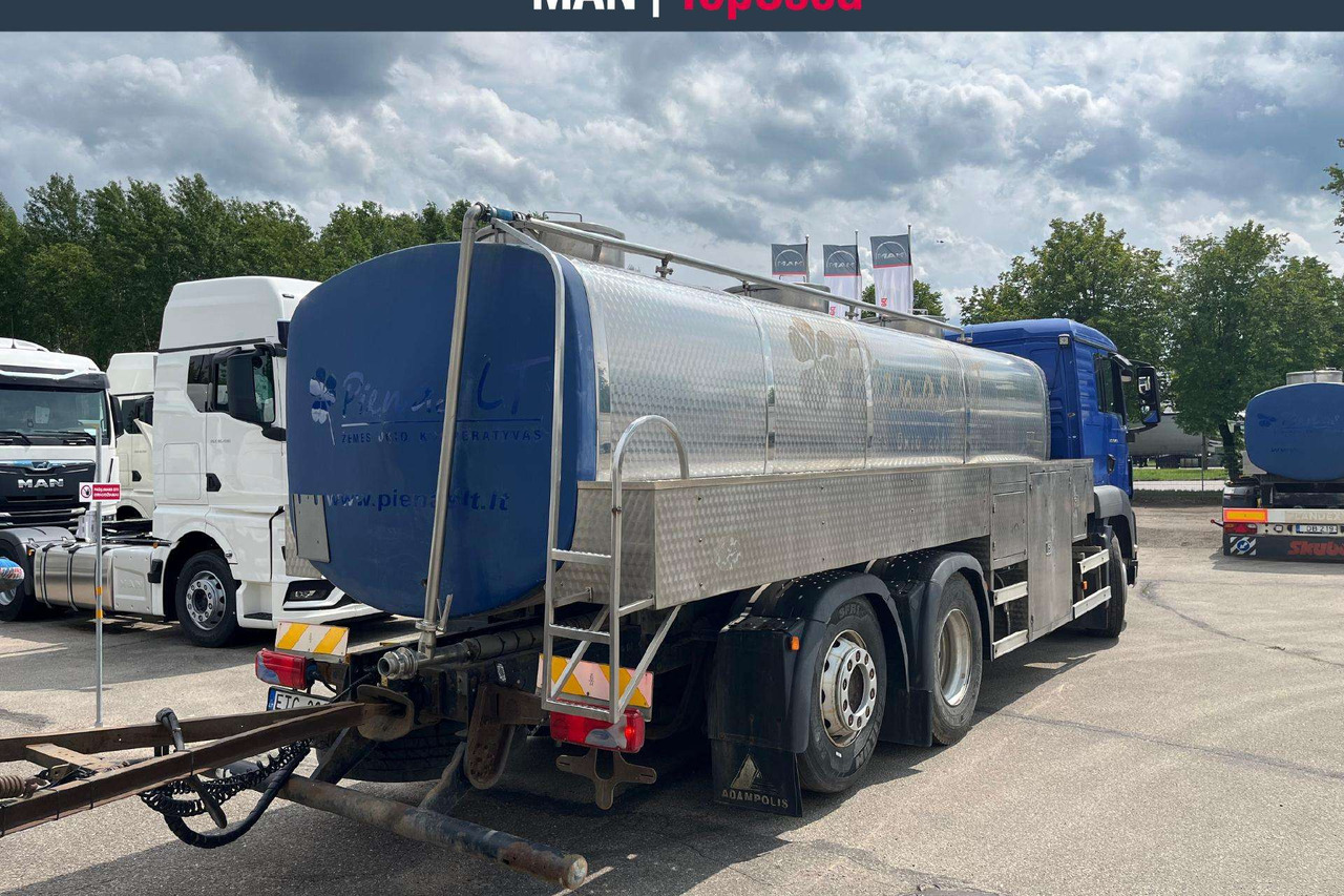 MAN 26.400 6X2-2 Plandex (8633) - Tankbil, Tanksläp: bild 4 MAN 26.400 6X2-2 Plandex (8633) - Tankbil, Tanksläp: bild 4