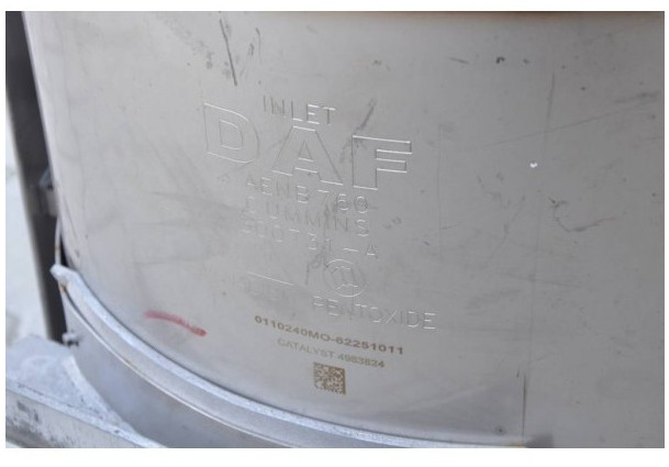 Katalysator SCR Euro 5 DAF Cummins - 300731A AENB760 - Katalytisk omvandlare för Lastbil: bild 2 Katalysator SCR Euro 5 DAF Cummins - 300731A AENB760 - Katalytisk omvandlare för Lastbil: bild 2