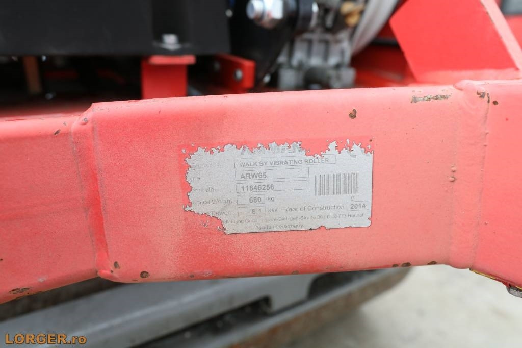 Ammann ARW 65 - Stamp: bild 3 Ammann ARW 65 - Stamp: bild 3