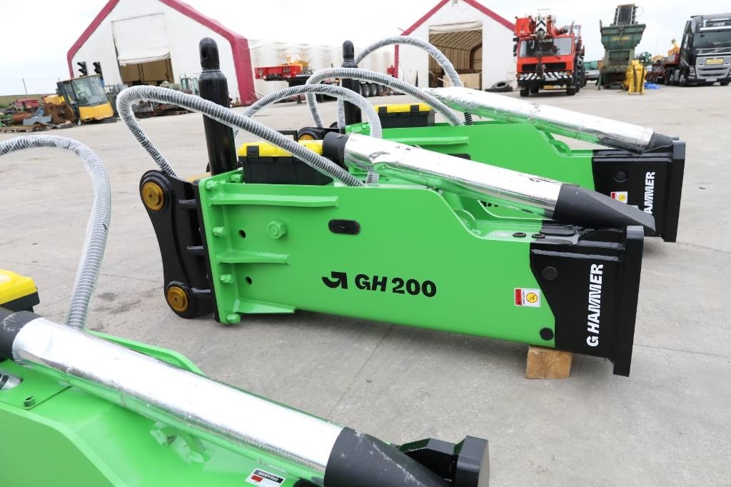 G HAMMER GH 200, POWER, NOT NOISE ! NEW 2025 MODEL - Hydraulisk hammare för Byggmaskiner: bild 1 G HAMMER GH 200, POWER, NOT NOISE ! NEW 2025 MODEL - Hydraulisk hammare för Byggmaskiner: bild 1