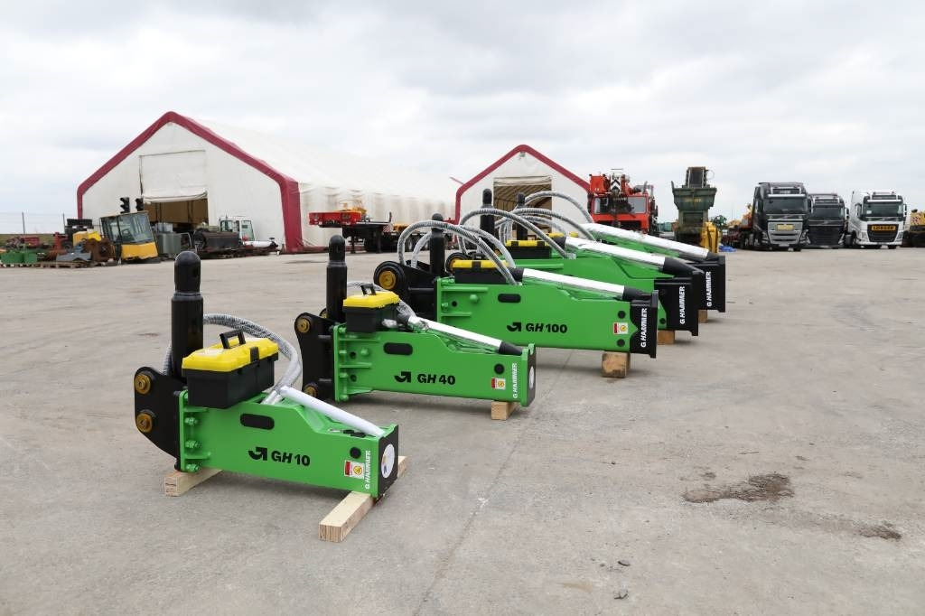 G Hammer GH 10 - Power, Not Noise! - Hydraulisk hammare för Byggmaskiner: bild 1 G Hammer GH 10 - Power, Not Noise! - Hydraulisk hammare för Byggmaskiner: bild 1