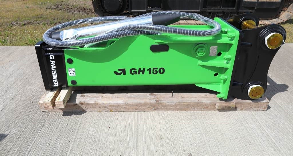 G Hammer GH 150. Power, Not Noise ! NEW 2025 Model - Hydraulisk hammare för Byggmaskiner: bild 1 G Hammer GH 150. Power, Not Noise ! NEW 2025 Model - Hydraulisk hammare för Byggmaskiner: bild 1