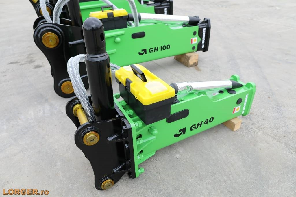 G Hammer GH 40 - Power, Not Noise! New Model 2025 - Hydraulisk hammare för Byggmaskiner: bild 4 G Hammer GH 40 - Power, Not Noise! New Model 2025 - Hydraulisk hammare för Byggmaskiner: bild 4