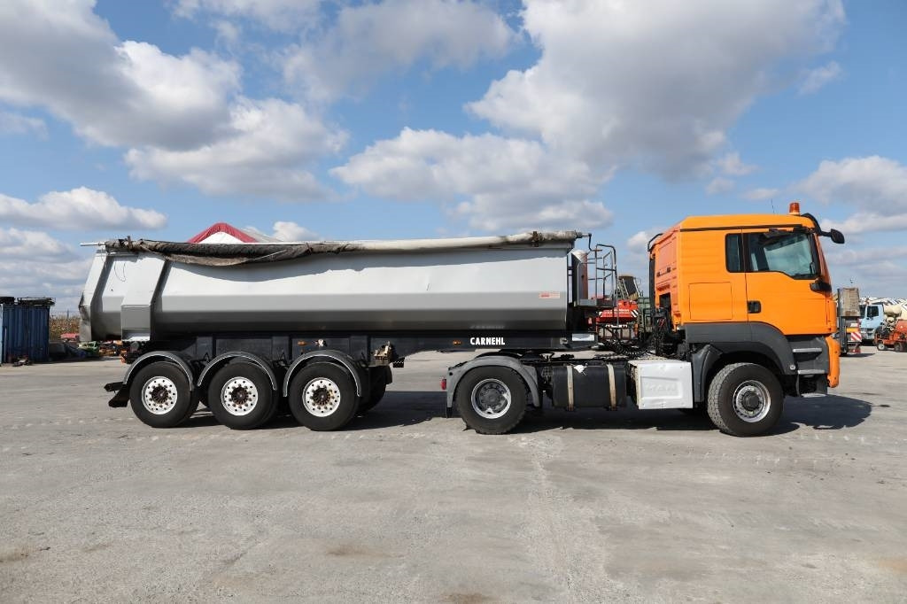 MAN TGS 18.480 4x4 Truck + Carnehl CHKS/AH Aluminium T  - Tippbil lastbil: bild 2 MAN TGS 18.480 4x4 Truck + Carnehl CHKS/AH Aluminium T  - Tippbil lastbil: bild 2