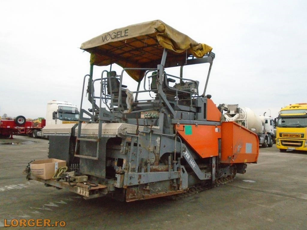 Vögele Super 1600 - Asfaltläggare: bild 3 Vögele Super 1600 - Asfaltläggare: bild 3