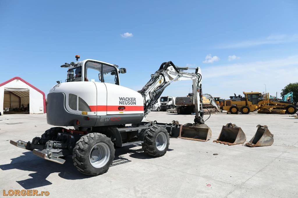 Wacker Neuson EW 100  - Grävmaskin på däck: bild 4 Wacker Neuson EW 100  - Grävmaskin på däck: bild 4