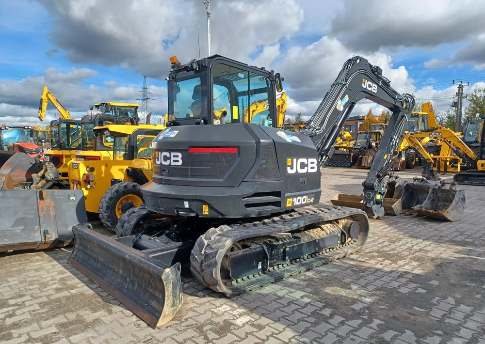JCB Minikoparka gąsienicowa 100C-2 - Bandgrävare: bild 5 JCB Minikoparka gąsienicowa 100C-2 - Bandgrävare: bild 5