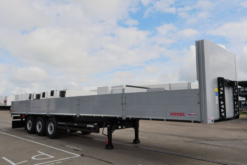 Kögel SN24/ BW 800 mm/144 x rungent. BPW/ LENKACHSE Kögel SN24/ BW 800 mm/144 x rungent. BPW/ LENKACHSE - Flaktrailer: bild 2 Kögel SN24/ BW 800 mm/144 x rungent. BPW/ LENKACHSE Kögel SN24/ BW 800 mm/144 x rungent. BPW/ LENKACHSE - Flaktrailer: bild 2