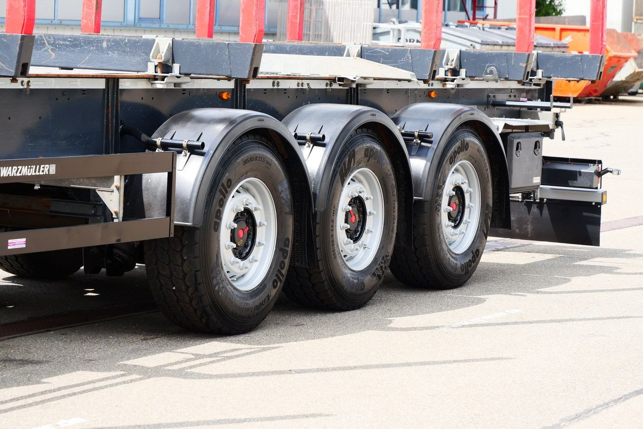 Timmertrailer Schwarzmüller Y serie /RUNGENSATTEL HOLZ ECCO STEEL 9to /8 x: bild 9