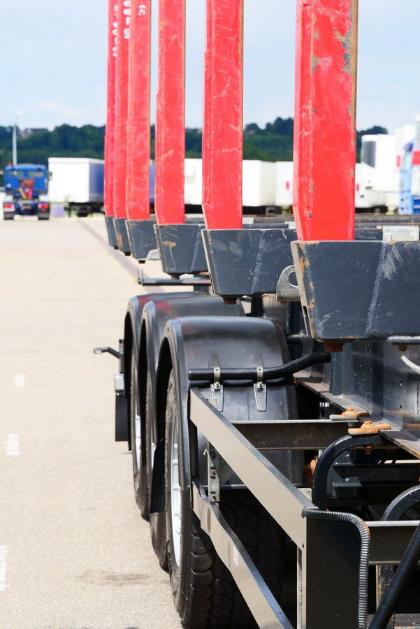 Timmertrailer Schwarzmüller Y serie /RUNGENSATTEL HOLZ ECCO STEEL 9to /8 x: bild 17