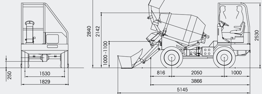 Carmix ONE - Betongbil: bild 3 Carmix ONE - Betongbil: bild 3