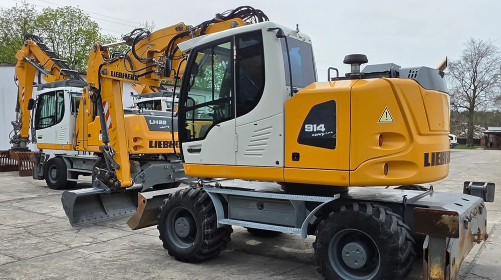 Liebherr A 914 COMPACT - Grävmaskin på däck: bild 4 Liebherr A 914 COMPACT - Grävmaskin på däck: bild 4