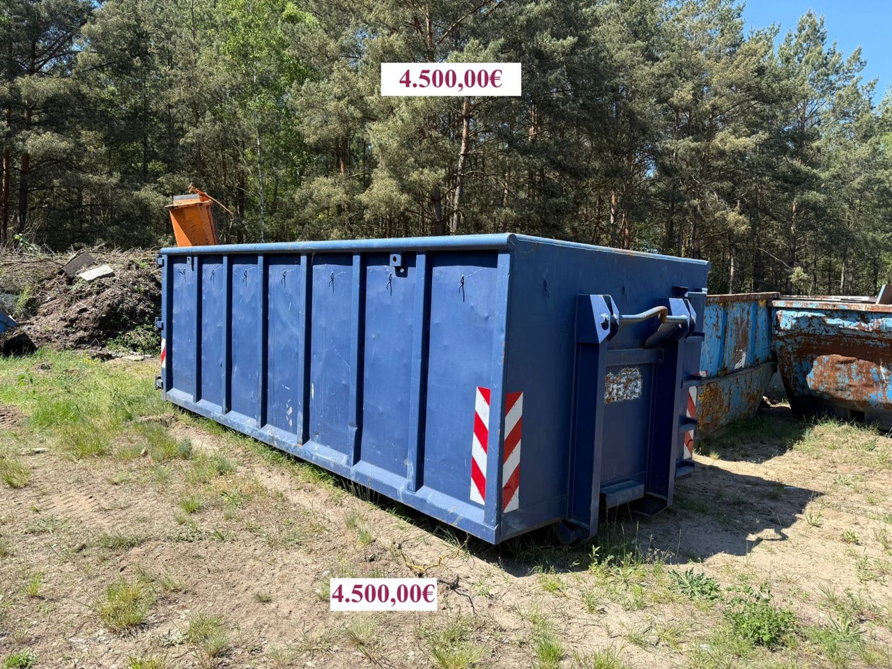 Abrollcontainer Stahl 20-24 m³/Heckklappe - Lastväxlarflak: bild 2 Abrollcontainer Stahl 20-24 m³/Heckklappe - Lastväxlarflak: bild 2