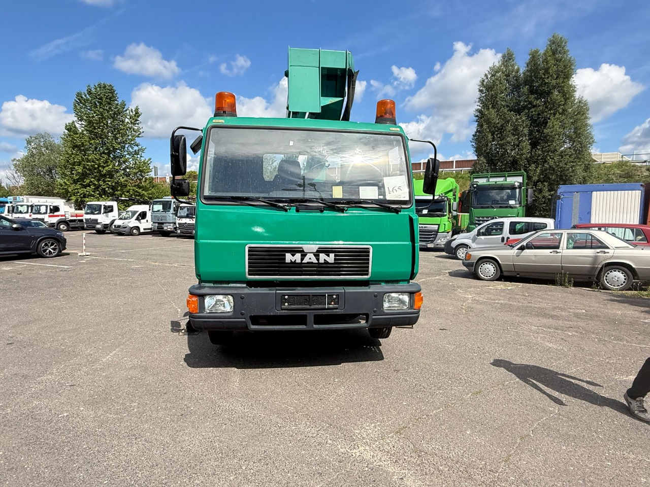 MAN 8.163 Hubarbeitsbühne - Billift: bild 2 MAN 8.163 Hubarbeitsbühne - Billift: bild 2