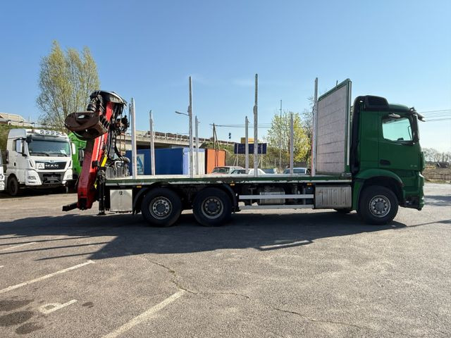 Mercedes-Benz Actros 2571 Holztransporter mit Kran - Timmerbil, Kranbil: bild 5 Mercedes-Benz Actros 2571 Holztransporter mit Kran - Timmerbil, Kranbil: bild 5