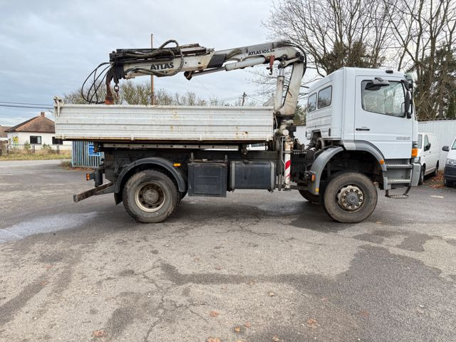 Mercedes-Benz Atego 1828 4x4 Kipper-Kran Atlas - Tippbil lastbil, Kranbil: bild 5 Mercedes-Benz Atego 1828 4x4 Kipper-Kran Atlas - Tippbil lastbil, Kranbil: bild 5