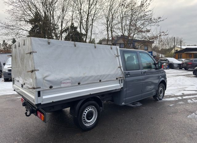 Volkswagen T5 Transporter Pritsche Pritsche Doppelkabine - Transportbil med kapell: bild 4 Volkswagen T5 Transporter Pritsche Pritsche Doppelkabine - Transportbil med kapell: bild 4