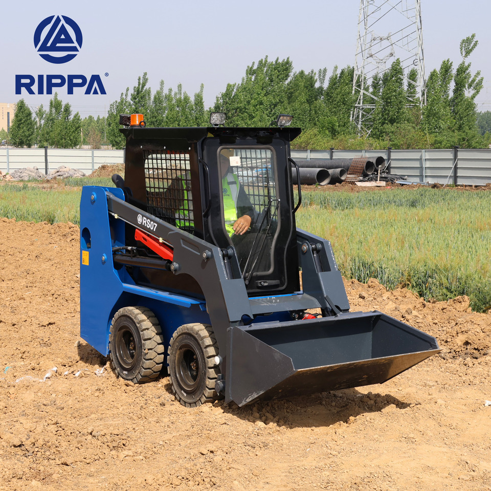 Rippa RS07 Compact Loader | 24.4hp Kubota Power | High Flow Dual Pump | Comfortable A/C Cabin - Kompaktlastare/ Slirstyrda lastare: bild 1 Rippa RS07 Compact Loader | 24.4hp Kubota Power | High Flow Dual Pump | Comfortable A/C Cabin - Kompaktlastare/ Slirstyrda lastare: bild 1