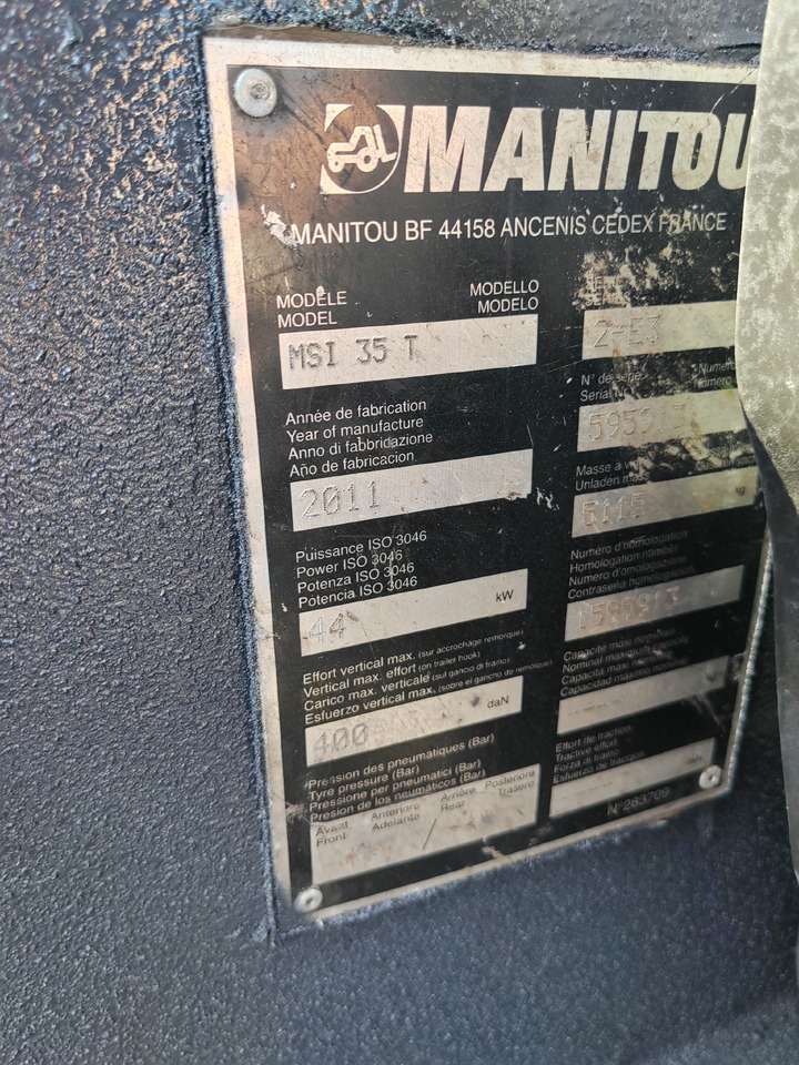 Terrängtruck Manitou MSI 35: bild 18 Terrängtruck Manitou MSI 35: bild 18